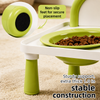 Raised Ceramic Double Pet Bowl Set