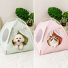 Striped Tent Bed for Cats and Dogs - p-00707