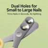 Cat Nail Clippers with Dual-Size Guide Holes