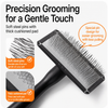 Stainless Steel Pet Pin Brush for Dogs and Cats - p-00289