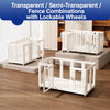 Movable Indoor Dog Playpen with Door