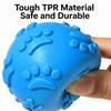 Paw Print Squeaky Ball Dog Toy
