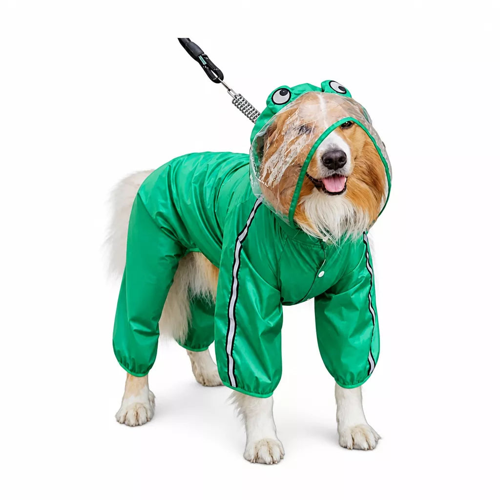 Four-Leg Waterproof Dog Raincoat