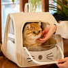 Large Pet Carrier Backpack with Panoramic Window for Cats