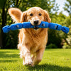 Sausage-Shaped Squeaky Dog Toy for Tug and Interactive Play