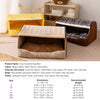 Enclosed Pet Bed for Cats and Dogs with Removable Cover