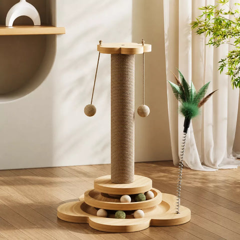 Sunflower 5-in-1 Vertical Cat Scratcher