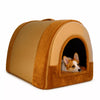 Enclosed Pet Bed House with Removable, Washable Design