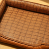 Cotton-Linen Look Pet Bed for Dogs and Cats - p-00676