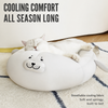 Semi-Enclosed Washable Cat Bed for Year-Round Use