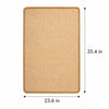 Wall-Mounted Cat Scratcher with Sisal-Style Surface