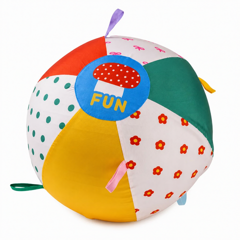 Oversized Interactive Dog Ball for Fetch and Tug-of-War