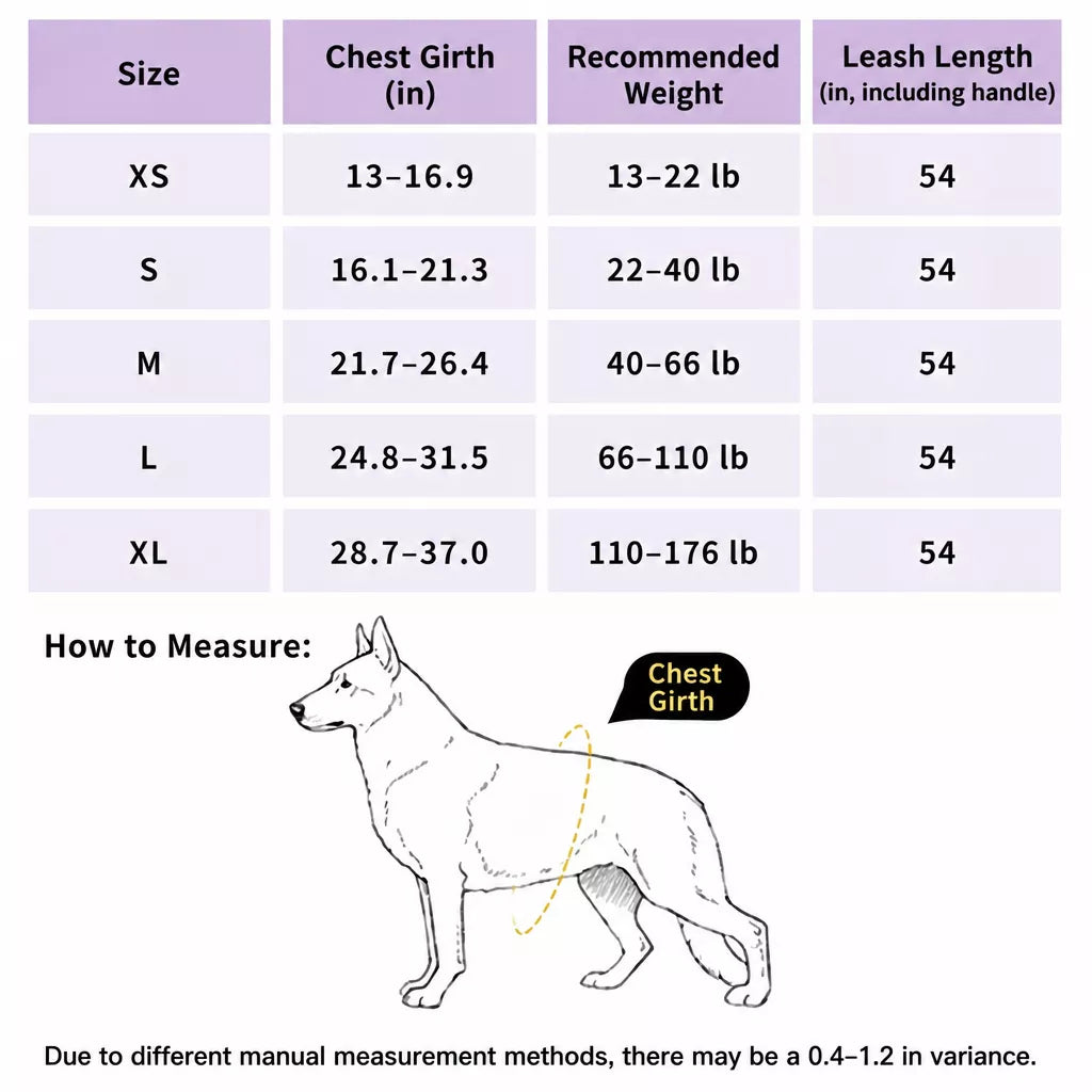 All-in-One Dog Harness with Leash