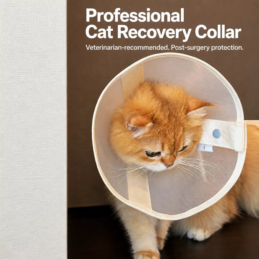 Lightweight Pet Recovery Collar for Dogs & Cats
