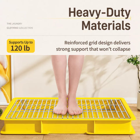 Dog Potty Training Tray with Grate