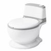 Toilet-Shaped Pet Water Bowl with Wide Opening