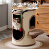 Sisal Cat Scratching Barrel & Climbing Tower