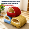 Semi-Enclosed EPE Foam Pet Bed for Cats & Dogs