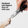 Stainless Steel Dog Nail Clippers with File for Medium & Large Dogs