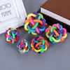 Rainbow Bell Rope Ball Toy for Cats and Dogs
