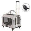Foldable Pet Carrier for Cats and Dogs with Shoulder Strap