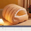 Removable, Washable Semi-Enclosed Cat & Dog Bed