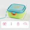 Collapsible Double Pet Bowl with Treat Tray