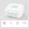 Collapsible Double Pet Bowl with Treat Tray