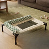 Elevated Pet Cot with Removable Bolster
