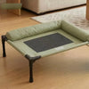 Elevated Pet Cot with Removable Bolster