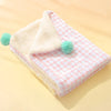 Cotton-Linen Pet Blanket & Sleeping Mat for Cats and Dogs