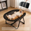 Foldable Elevated Pet Cot for Cats and Dogs