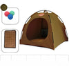 Portable Enclosed Pet Tent Bed for Cats and Small Dogs