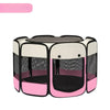 Foldable Enclosed Cat & Dog Bed – Patchwork Style
