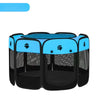 Foldable Enclosed Cat & Dog Bed – Patchwork Style