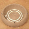 Deep-Profile Cat Scratcher Bed for Scratching and Lounging