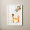 Wall-Mounted Cat Scratcher with Braided Cotton Rope