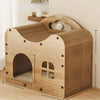 Corrugated Cardboard Cat Scratcher House