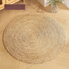 Round Cattail Grass Cat Scratcher Mat