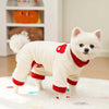 Polar Fleece Four-Leg Pet Jacket for Cats and Dogs