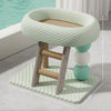 Large Oval Sisal Cat Tree with Integrated Scratcher and Bed