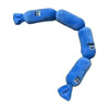 Sausage-Shaped Squeaky Dog Toy for Tug and Interactive Play