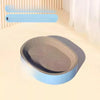 Oval Corrugated Cardboard Cat Scratcher Bed