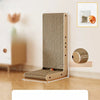 L-Shaped Vertical Kraft Paper Cat Scratcher for Cats