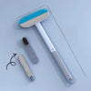 Long-Handle Pet Hair Remover Brush for Sofas & Carpets