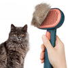 2-in-1 Dog & Cat Grooming Brush for Deshedding and Detangling