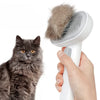 2-in-1 Dog & Cat Grooming Brush for Deshedding and Detangling