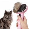 2-in-1 Dog & Cat Grooming Brush for Deshedding and Detangling