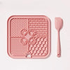 Four-Section Silicone Lick Mat for Dogs