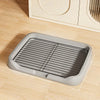 Elevated Dog Potty Tray with Steel Frame